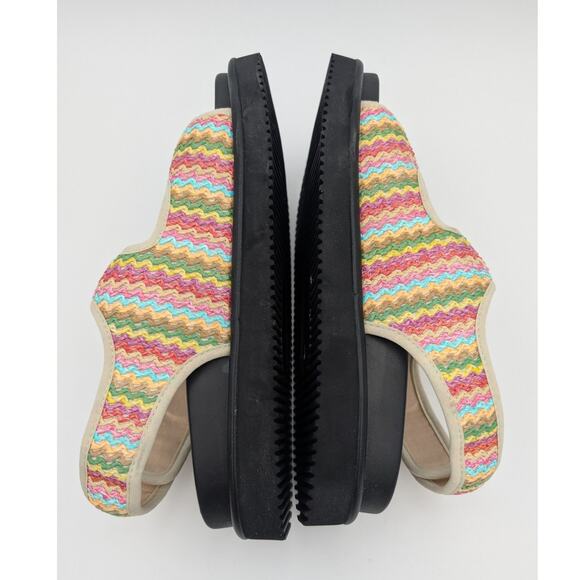 ABound Chance Platform Sandal Women's Yellow Clover Multi Size US10M EU41 - Picture 6 of 11